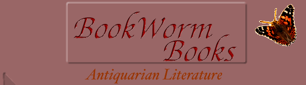 Bookworm Books & Antiquarian Literature